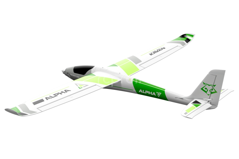 RC letadlo Alpha 1500 V2 ARF, zelená