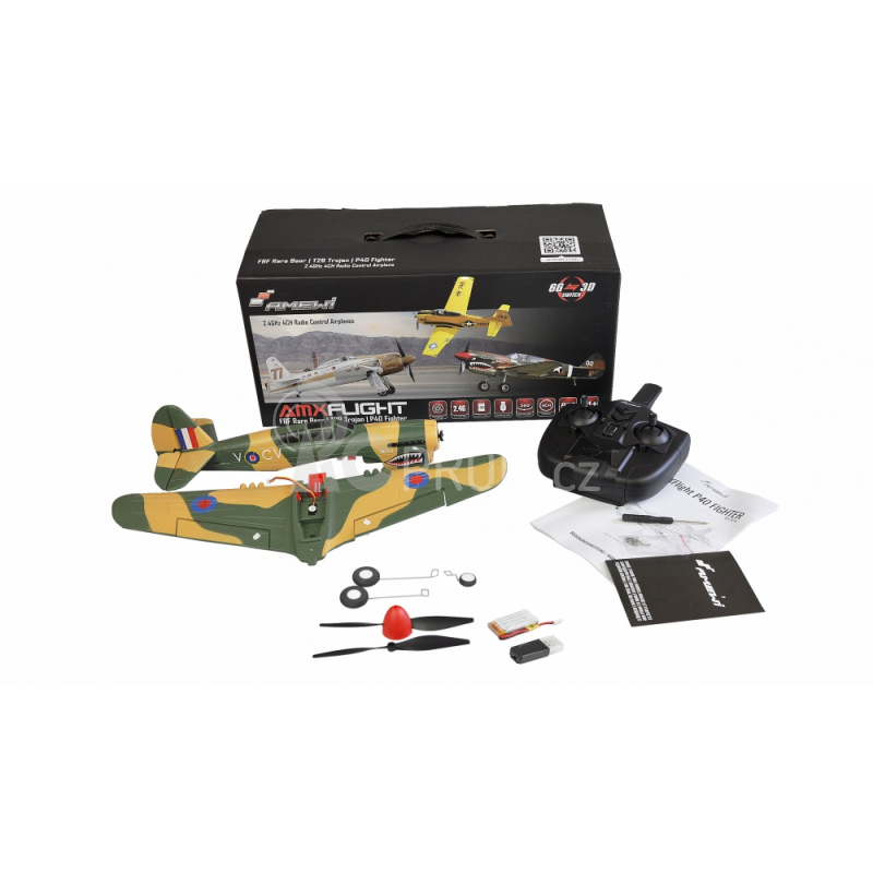 RC letadlo AMX Flight P40 Fighter 