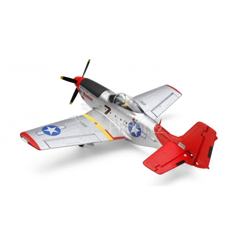 RC letadlo AMXFlight P51 4 kanály 3D/6G
