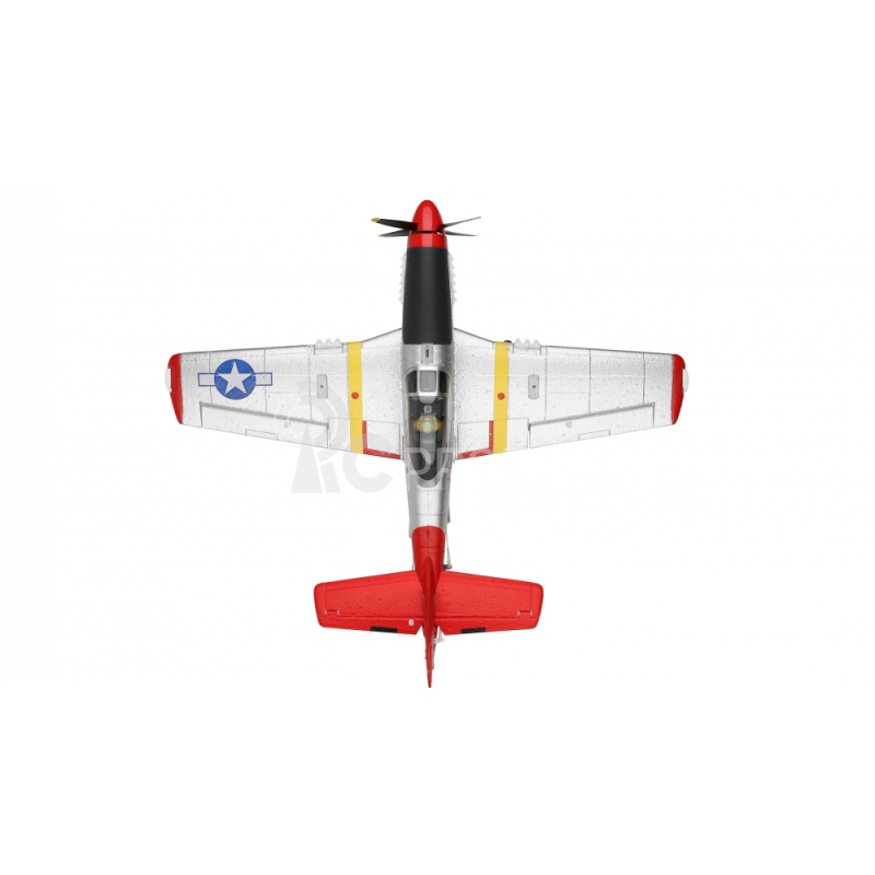 RC letadlo AMXFlight P51 4 kanály 3D/6G