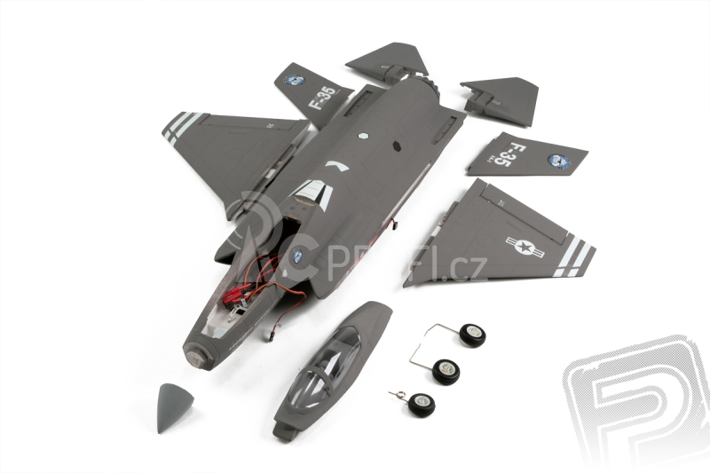 RC letadlo F-35 Ligthning II, šedý