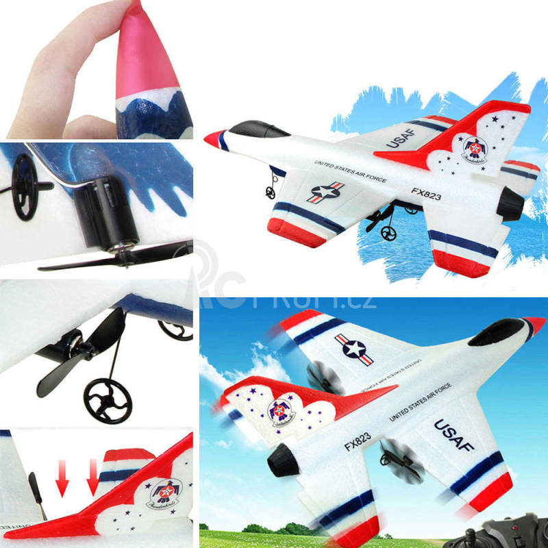 RC letadlo F16