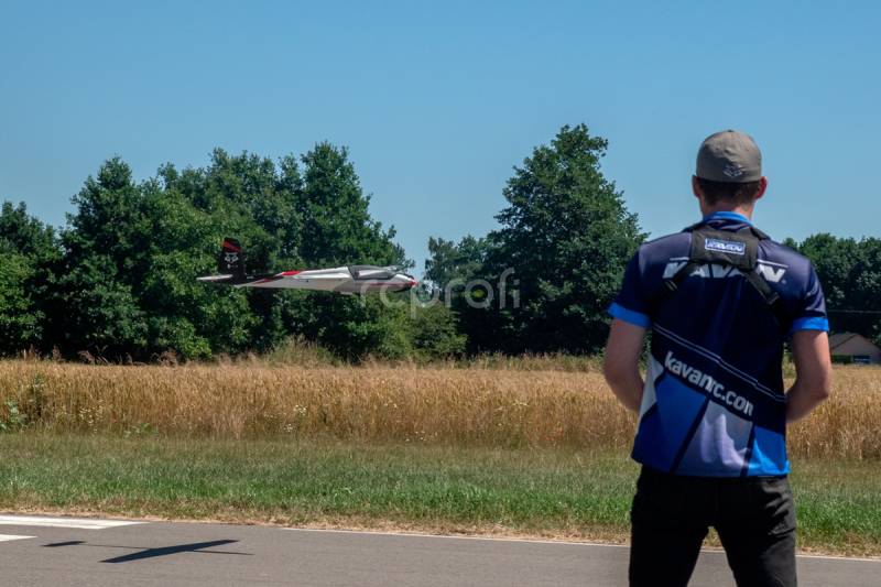 RC letadlo KAVAN Swift S-1 2400mm ARF, modrá