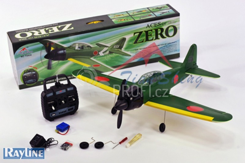 RC letadlo MITSUBISHI A6M 