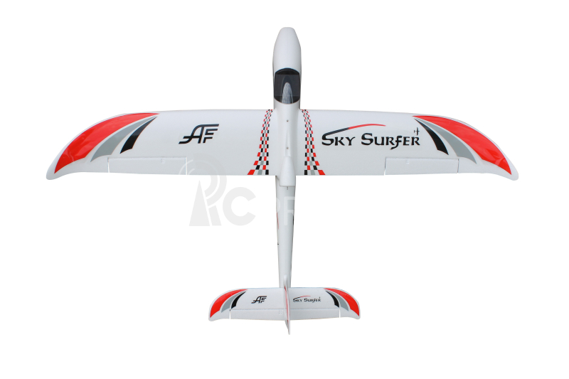 RC letadlo SKY SURFER V2, červená