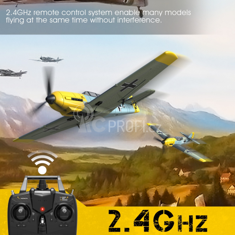 RC letadlo Volantex BF-109 RTF