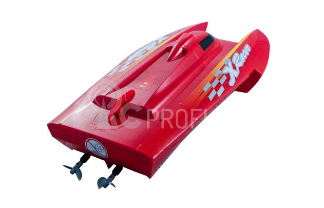 RC loď CATA RAZER, červená