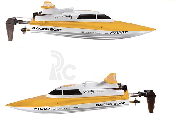 RC loď FT007, žlutá