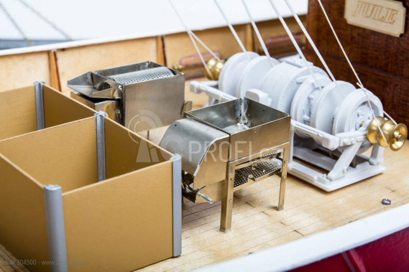 RC loď Jule Fischkutter 800mm stavebnice