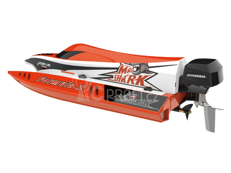 RC loď Mad Shark V2 ARTR Brushless F1 boat