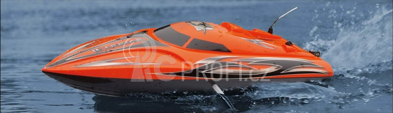 RC loď Offshore Lite Warrior V3 2,4Ghz RTR, oranžová