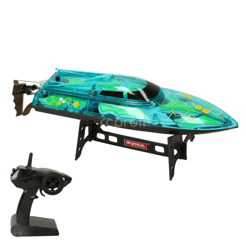 RC loď Revolt Q7 Illuminator, zelená