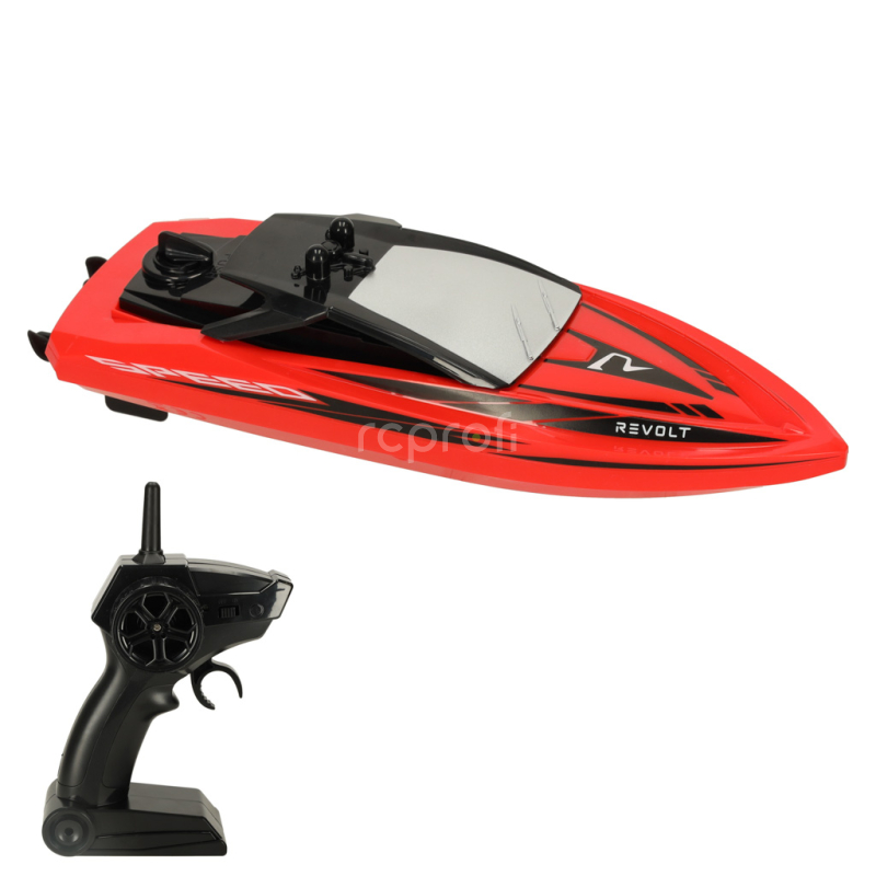 RC loď Revolt Q5 Galaxy, červená