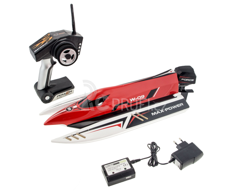 RC loď Speed Boot Brushless, červená