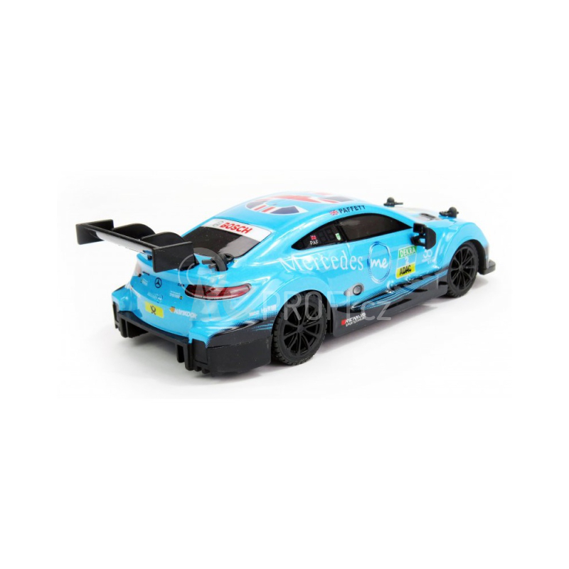 RC auto Mercedes-AMG C63 DTM, modrá
