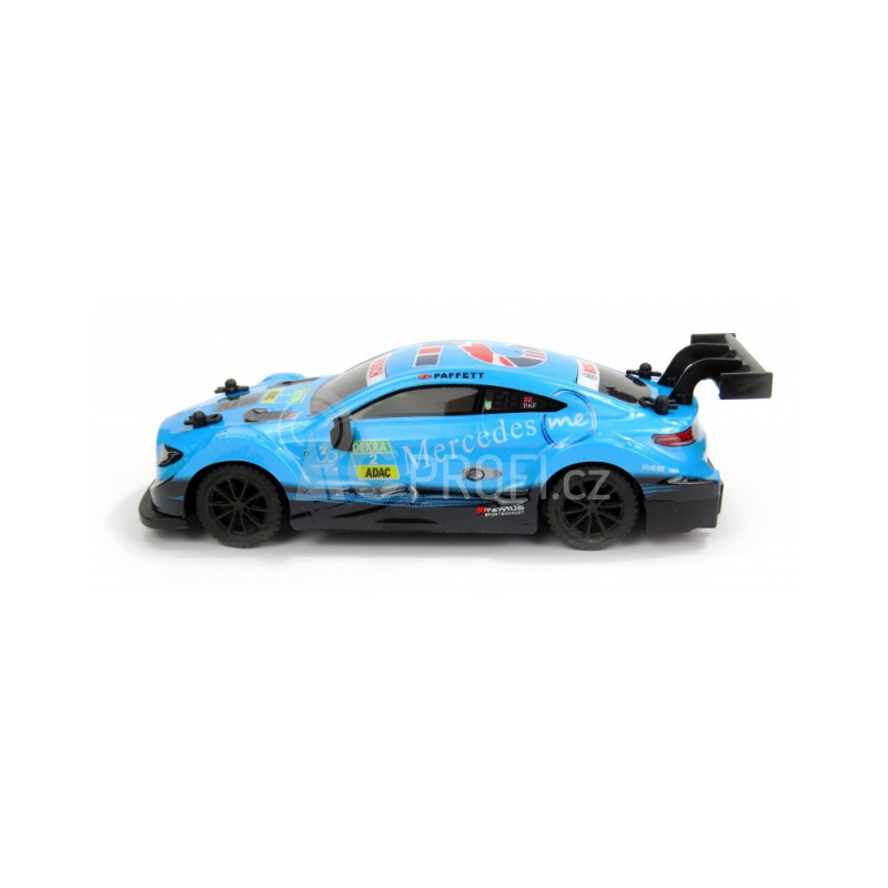 RC auto Mercedes-AMG C63 DTM, modrá