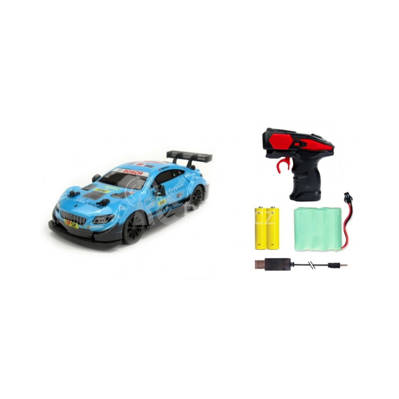 RC auto Mercedes-AMG C63 DTM, modrá