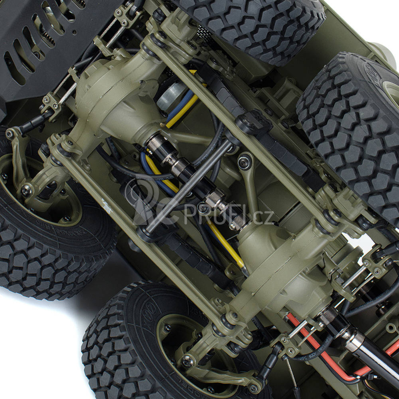 RC MilitaryTruck 1:12 8WD, písková