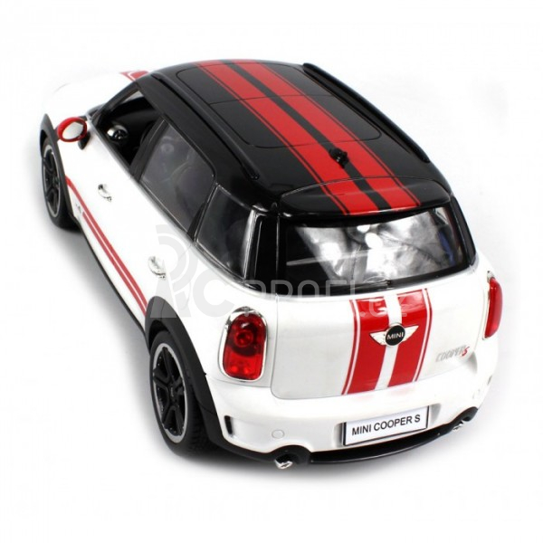 RC auto MINI COOPER RTR 1:14, bílá/pruh