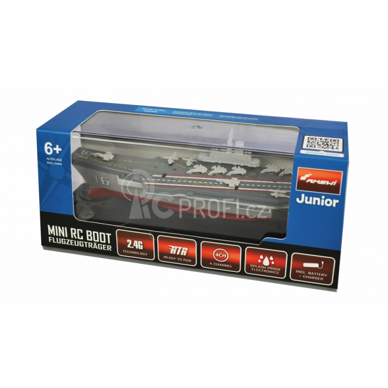 RC mini letadlová loď  