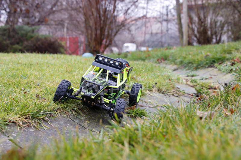 RC Mini Písečná buggy Across, zelená