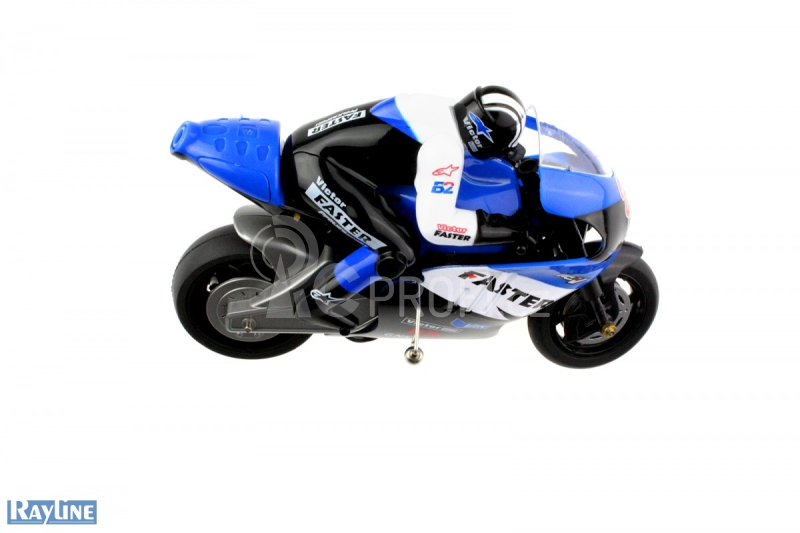 RC motorka R29 s gyroskopem, modrá