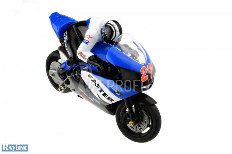 RC motorka R29 s gyroskopem, oranžová