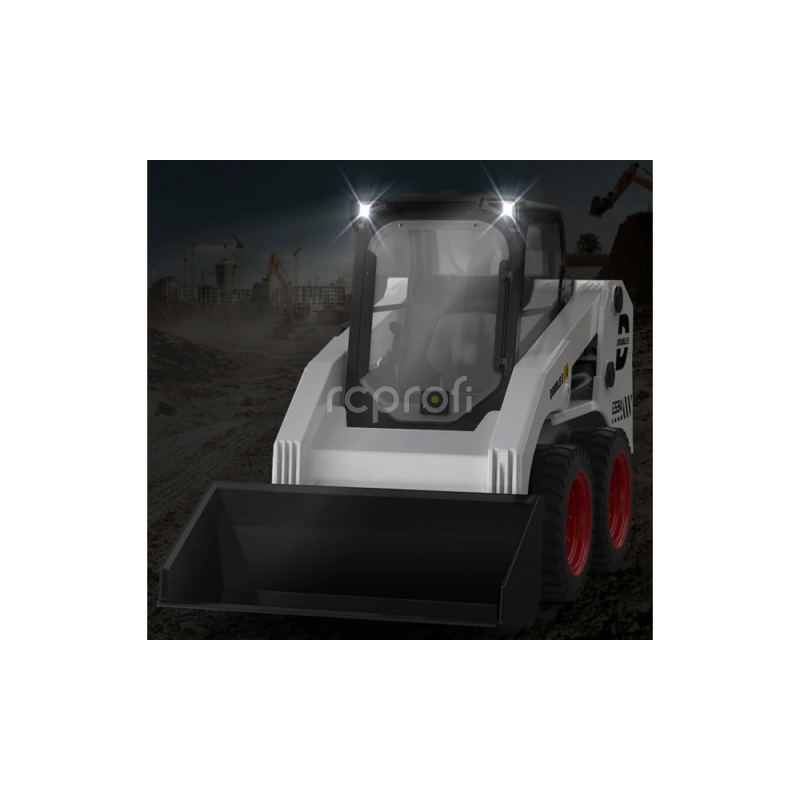 RC nakladač Bobcat 1:14, bílá