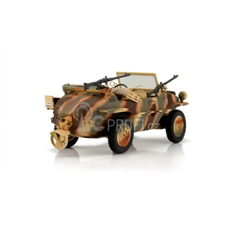 RC obojživelné auto RC VW Schwimmwagen T166 camo, kamufláž