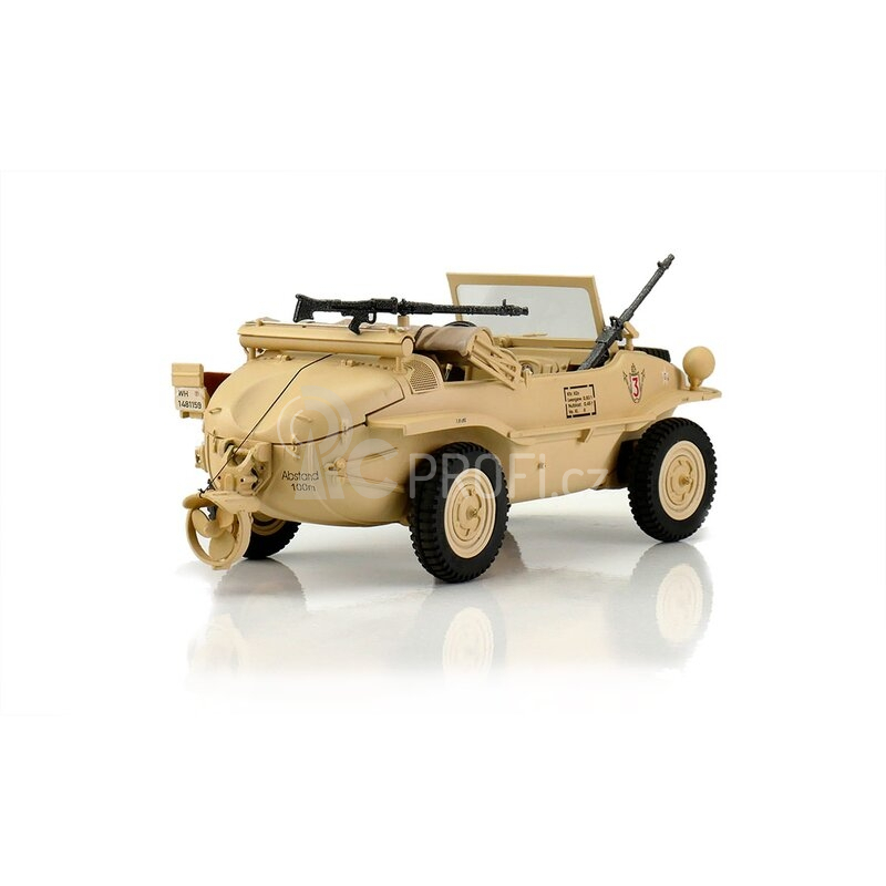 RC obojživelné auto RC VW Schwimmwagen T166, pouštní