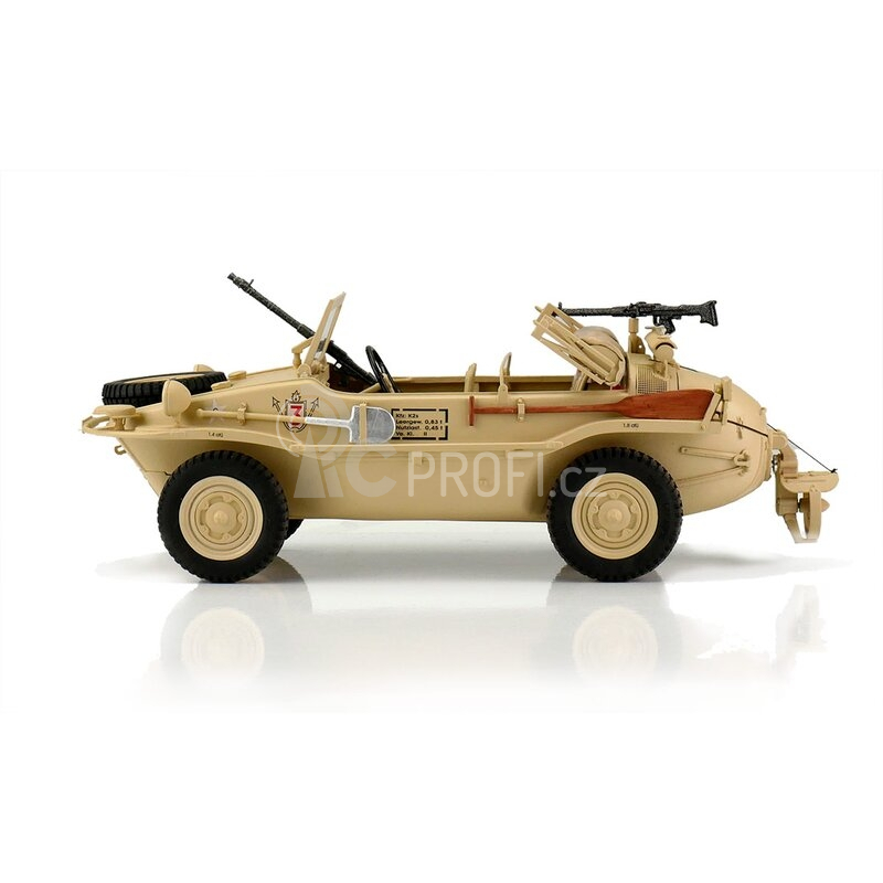 RC obojživelné auto RC VW Schwimmwagen T166, pouštní