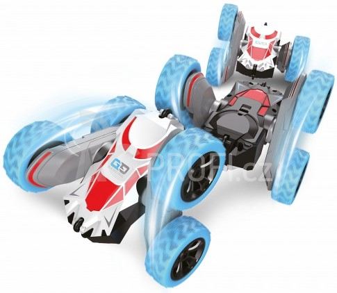 RC oboustranné auto Big SpinStar, modrá