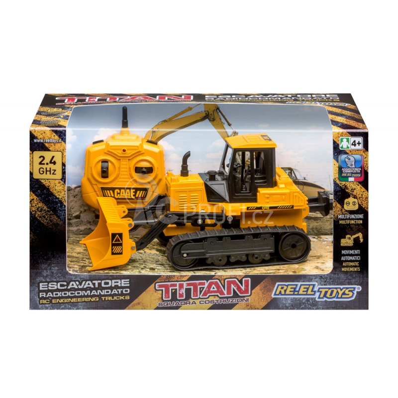 RC pásový buldozer Titan