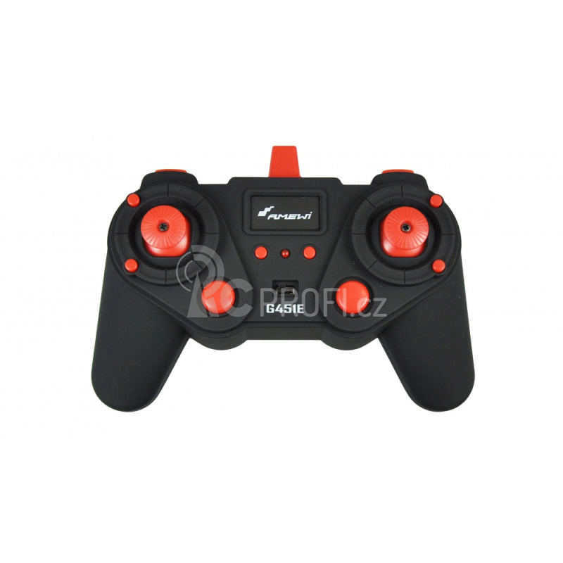 RC pásový polokovový bagr G451E, bílá
