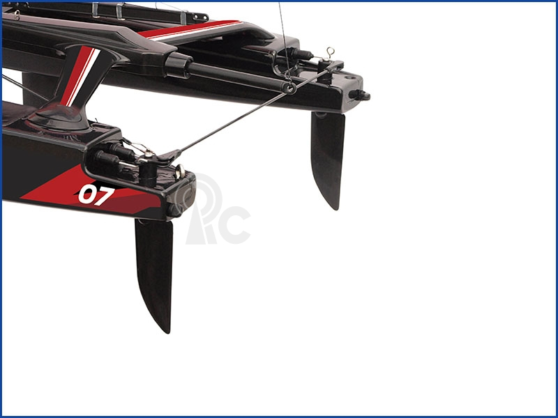 RC plachetnice Binary V2 400mm RTR - červená