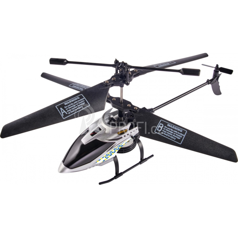 RC policejní vrtulník Tyrann 230 Gyro, bílá