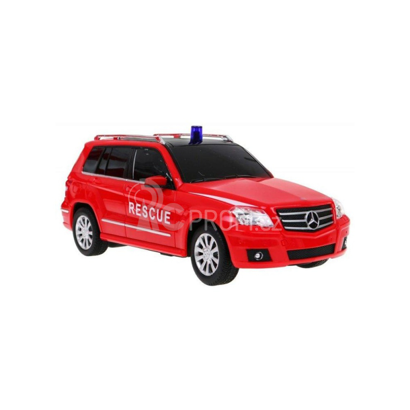 RC sada 2v1 hasičské vozy Mercedes-Benz 1:14 a 1:24