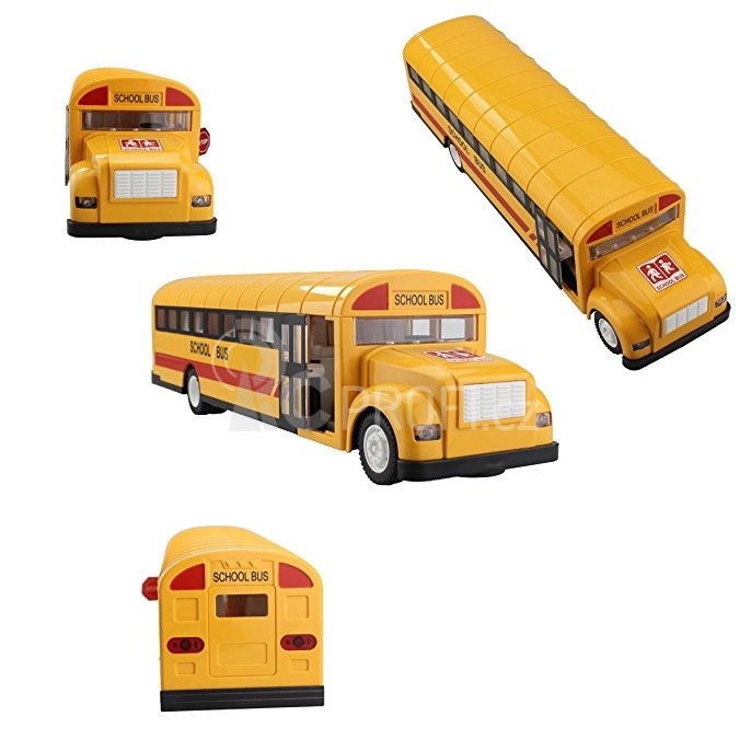 RC školní autobus s otevíracími dveřmi