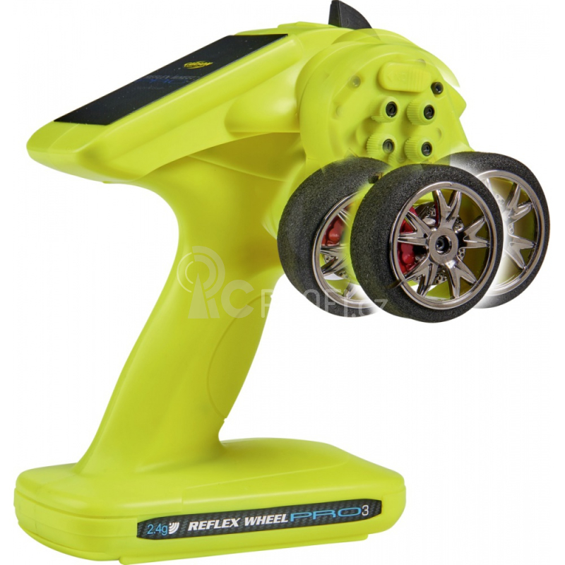 RC souprava Reflex Wheel Pro 3 2.4G s mini přijímačem + CS5 Servo