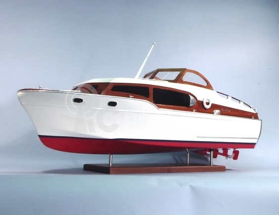 RC stavebnice 1954 Chris-Craft Commander rychlý člun 914mm