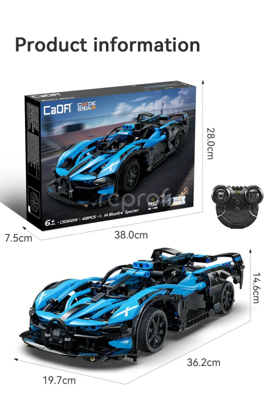 RC stavebnice Bluefire Specter