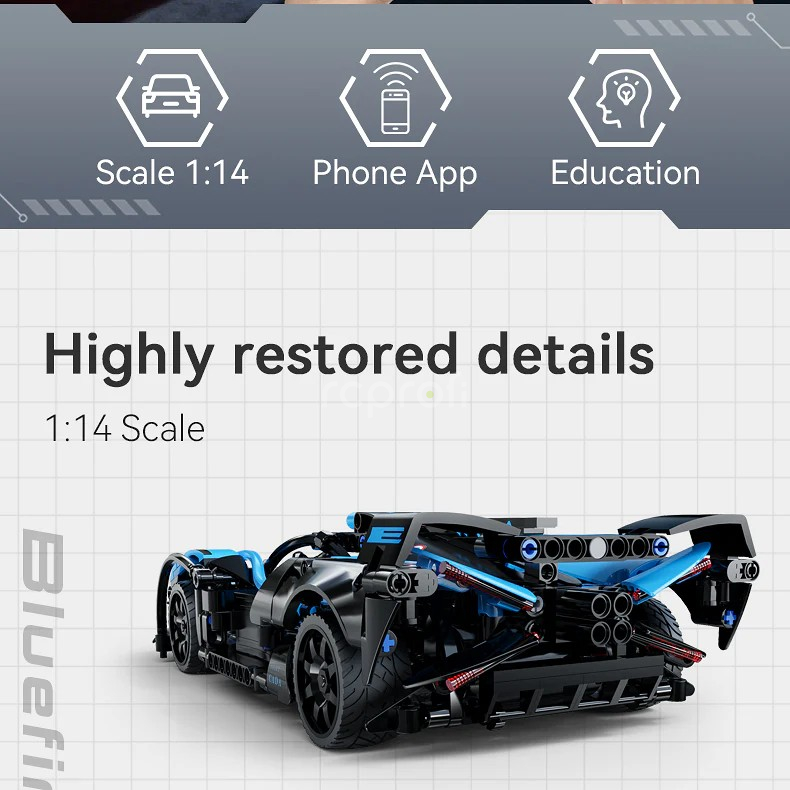 RC stavebnice Bluefire Specter