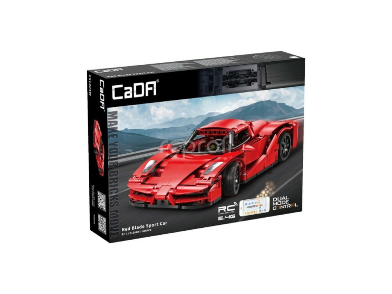 RC stavebnice Red Blade Sports Car