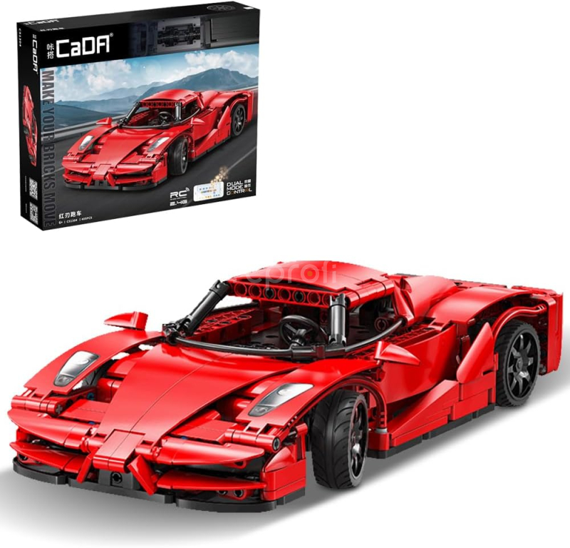 RC stavebnice Red Blade Sports Car