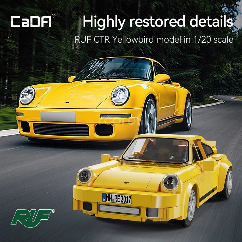 RC stavebnice RUF CTR 2017 Yellowbird