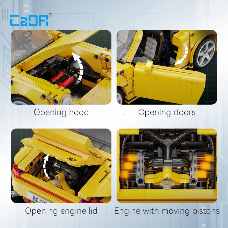 RC stavebnice RUF CTR Yellowbird