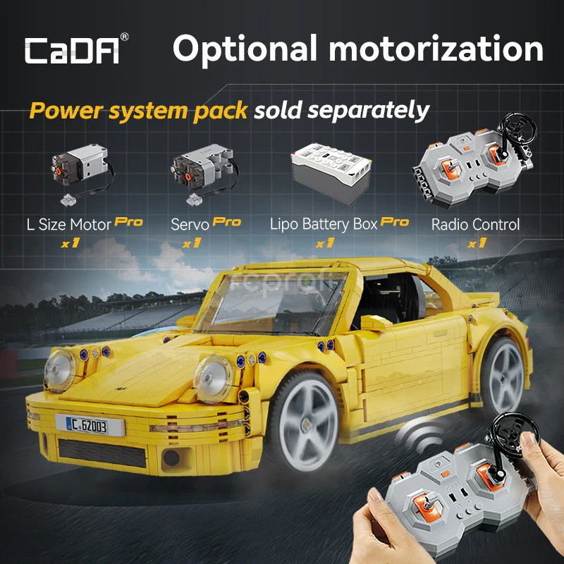 RC stavebnice RUF CTR Yellowbird