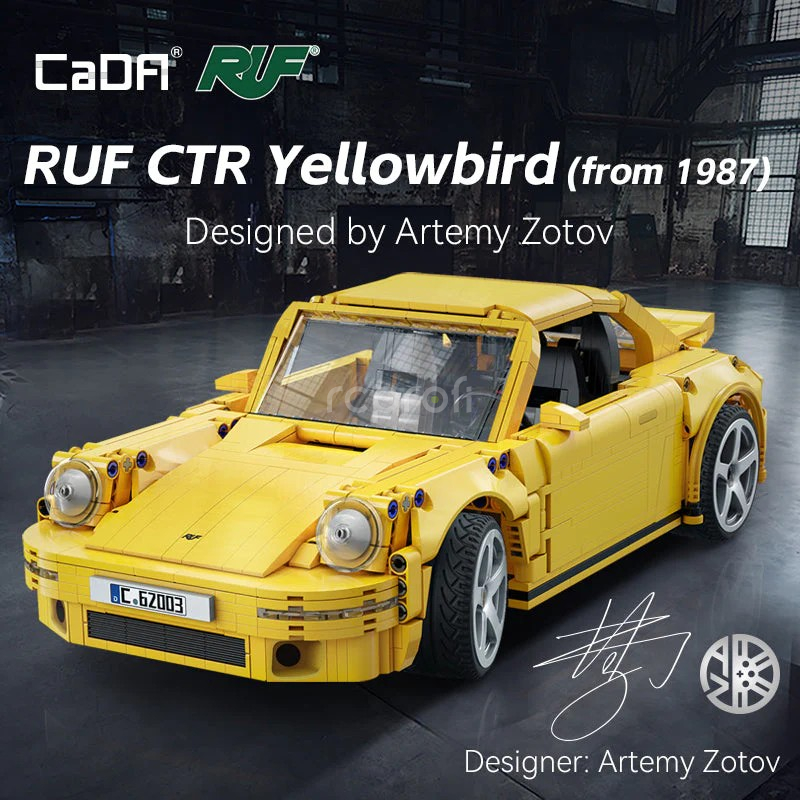 RC stavebnice RUF CTR Yellowbird