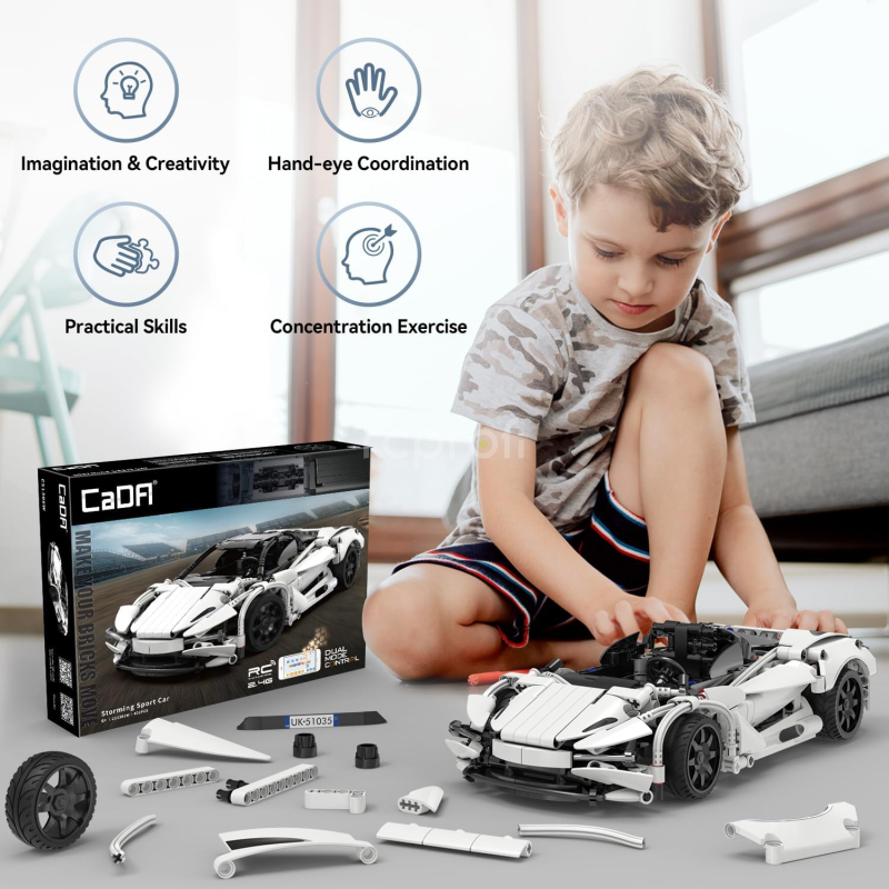 RC stavebnice Storming Sports Car