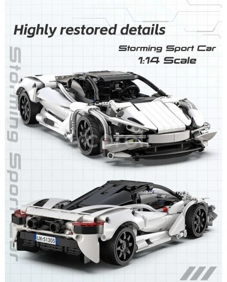 RC stavebnice Storming Sports Car
